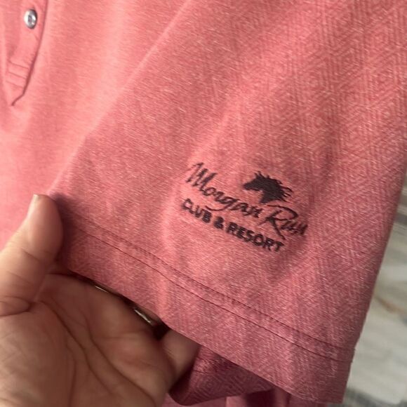 Foot Joy Morgan’s Run Club & Resort Golf Polo S/S Shirt Men’s XL - Picture 4 of 5